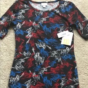 Lularoe NWT XXS Vintage Americana Julia